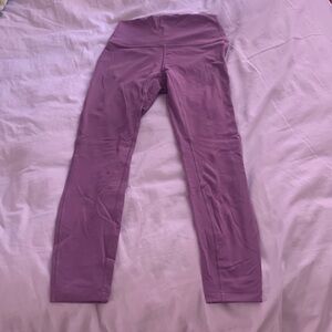 selling lululemon wunder train leggings in size 6 for $32